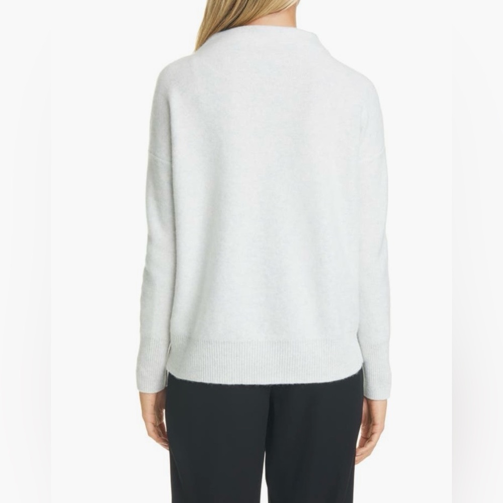 Vince Boiled Cashmere Funnel Neck Pullover - Picture 6 of 8